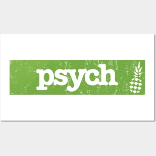 Psych Banner Posters and Art